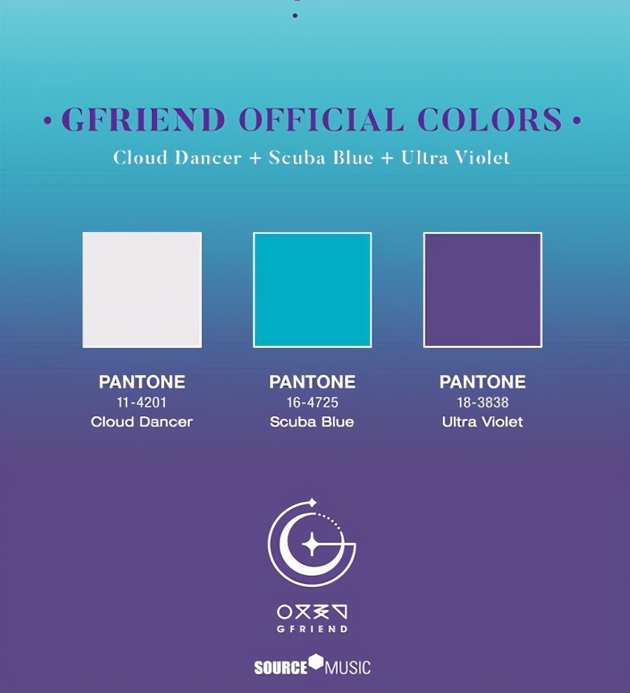 aespa应援色抄袭撞上unine的极光色名字蓝紫色内卷太厉害