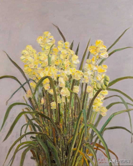 绽放——著名画家王力克笔下的生命之花