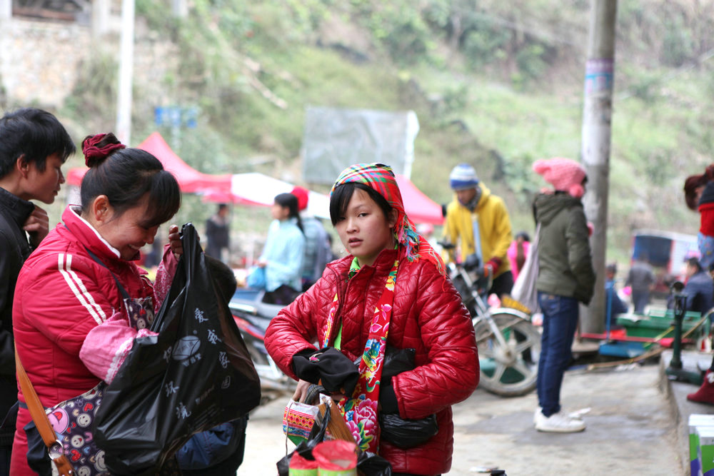 广西沿边公路的最后一个圩场：那坡弄合村 广西,沿边,公路,最后,最后一个