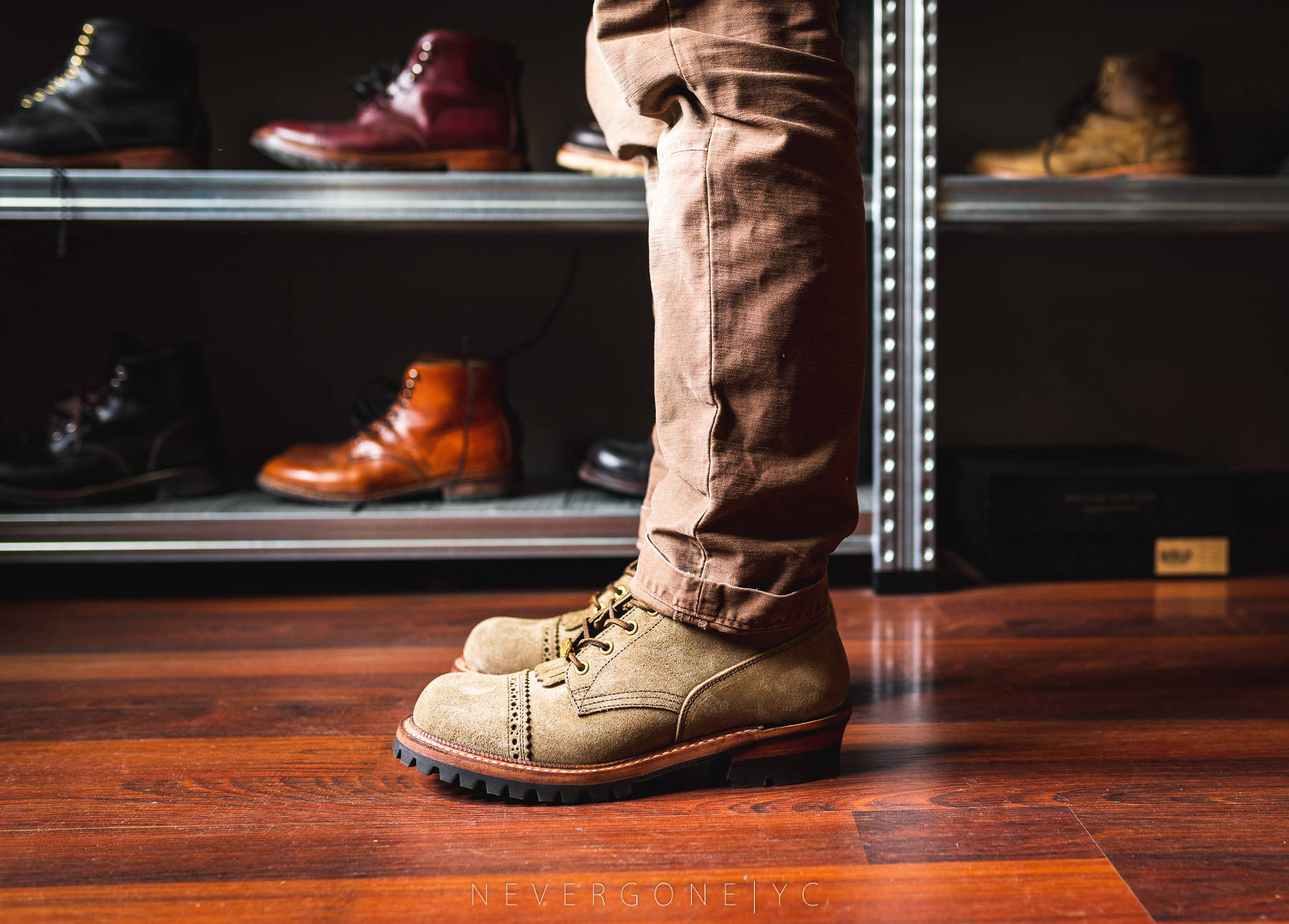 我不是伐木工：日本德永胜也Forester工装靴