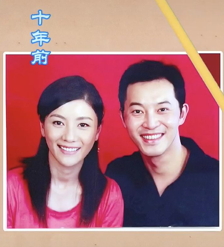 胡可曬與沙溢十年前後結婚證對比照，女方沒變，白展堂變李大嘴