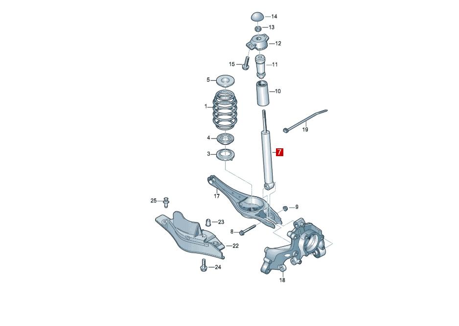 There are three ways to solve the abnormal noise of the Audi Q3 chassis