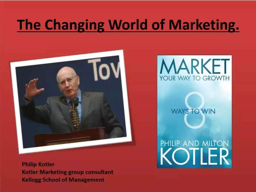 12张PPT，跟“营销之父”读懂营销