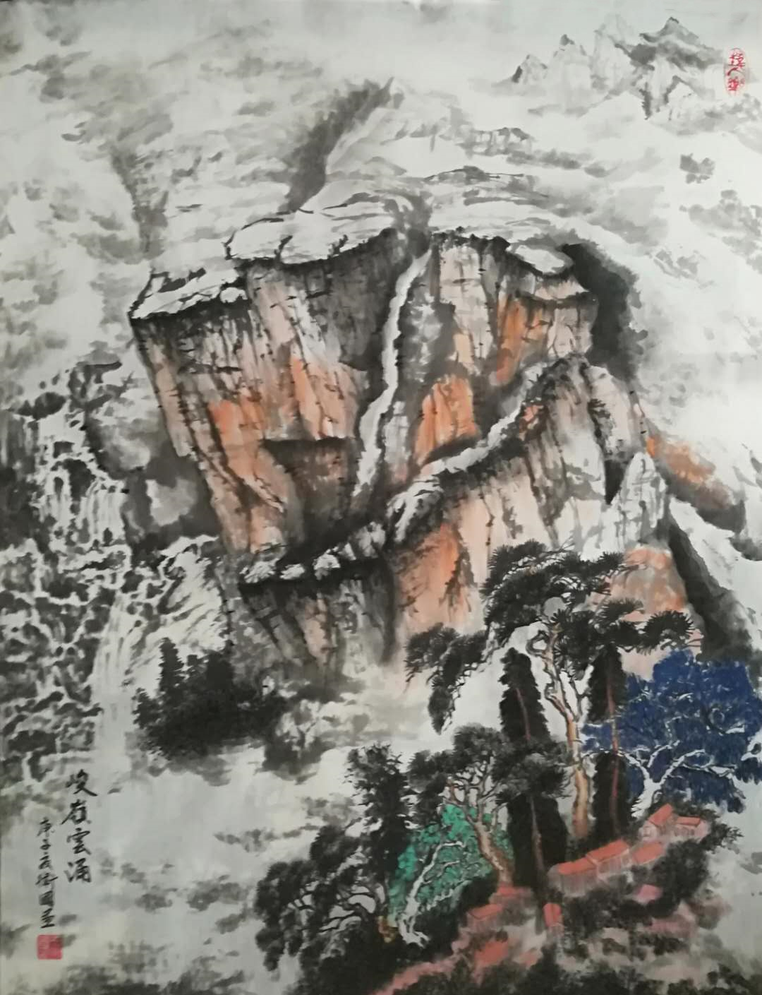 水墨画|平分秋色，阳阳说画国庆中秋书画展——书写盛世