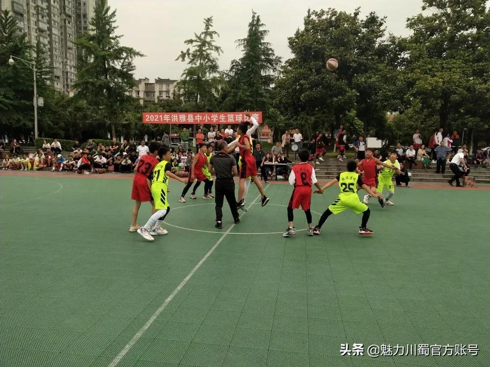 洪雅县花溪小学：知识与篮球共舞 学习与特长齐飞(图4)