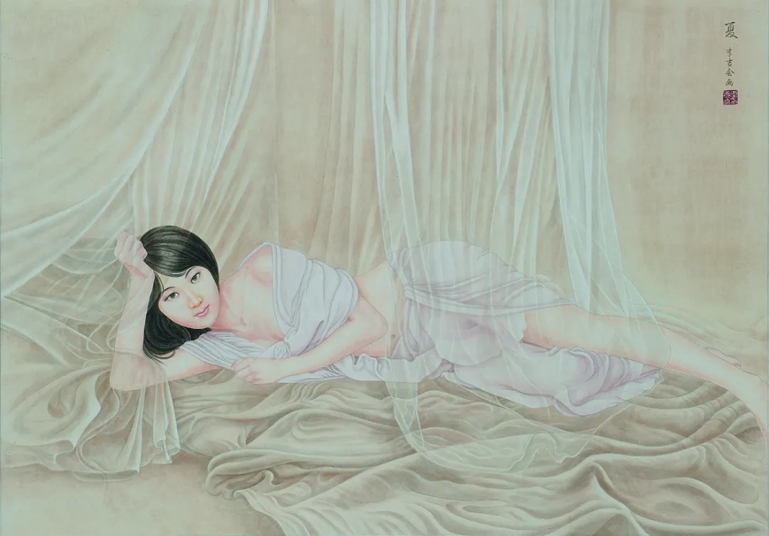 意正笔工凛风神——工笔国画家李吉会作品鉴赏