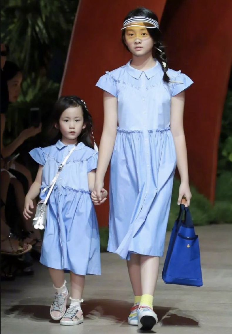 10位星二代小公主走秀，個個都是精緻萌娃，顏值氣場比父母還能打