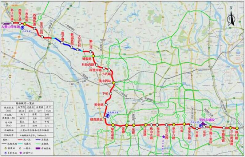 佛山百姓有福了，一条地铁线获得批准建设，“线路长、站点多”