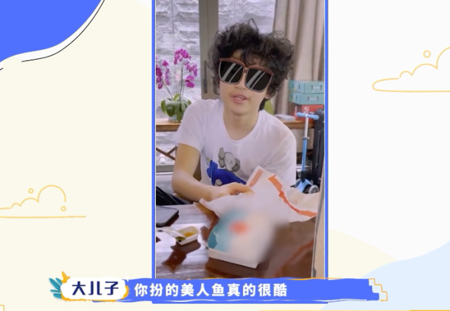 張柏芝錄節目倆兒子出鏡，Lucas顯成熟，二兒子成迷你版謝霆鋒