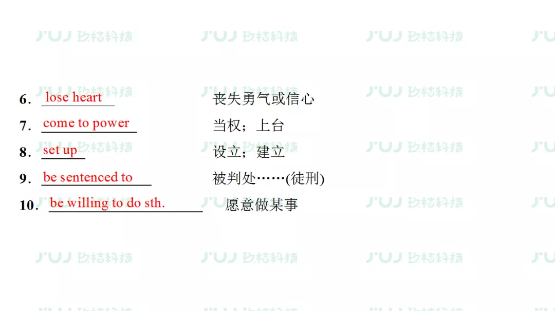 高中英语（人教版）同步预习复习必修一课前检测（unit 5）