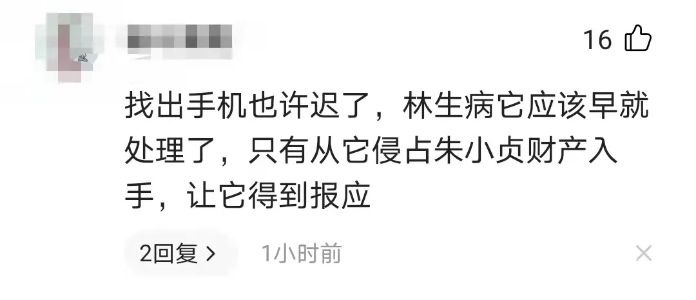 林生斌案最新进展！原来朱小贞的手机并未烧毁，内藏大量证据