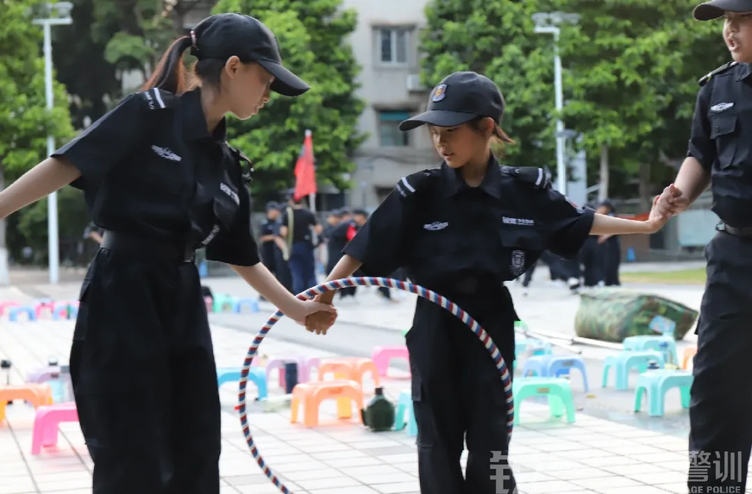 广东警官学院少年警训夏令营：这是成长该有的样子