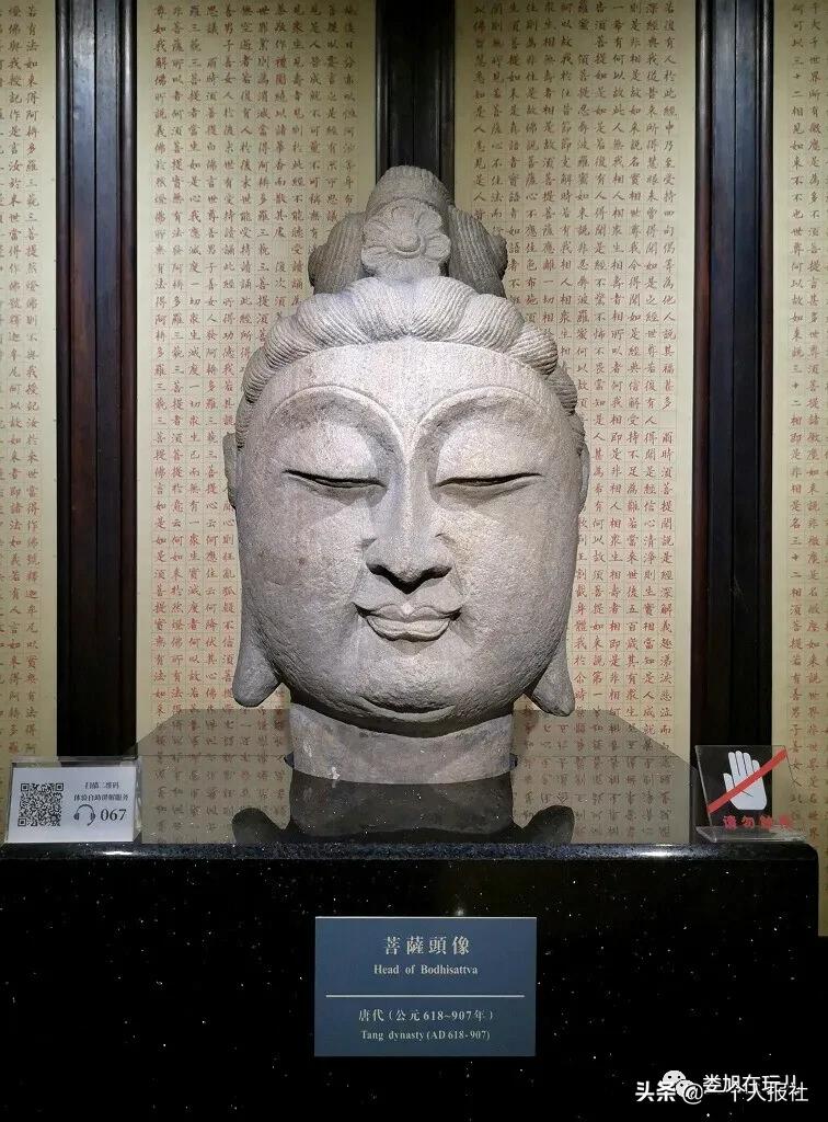 Stone Buddha statue in Poly Art Museum iNEWS
