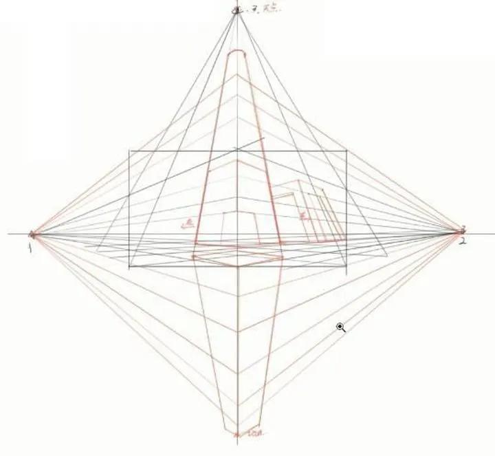 如何画准透视教你掌握好透视的绘画技巧