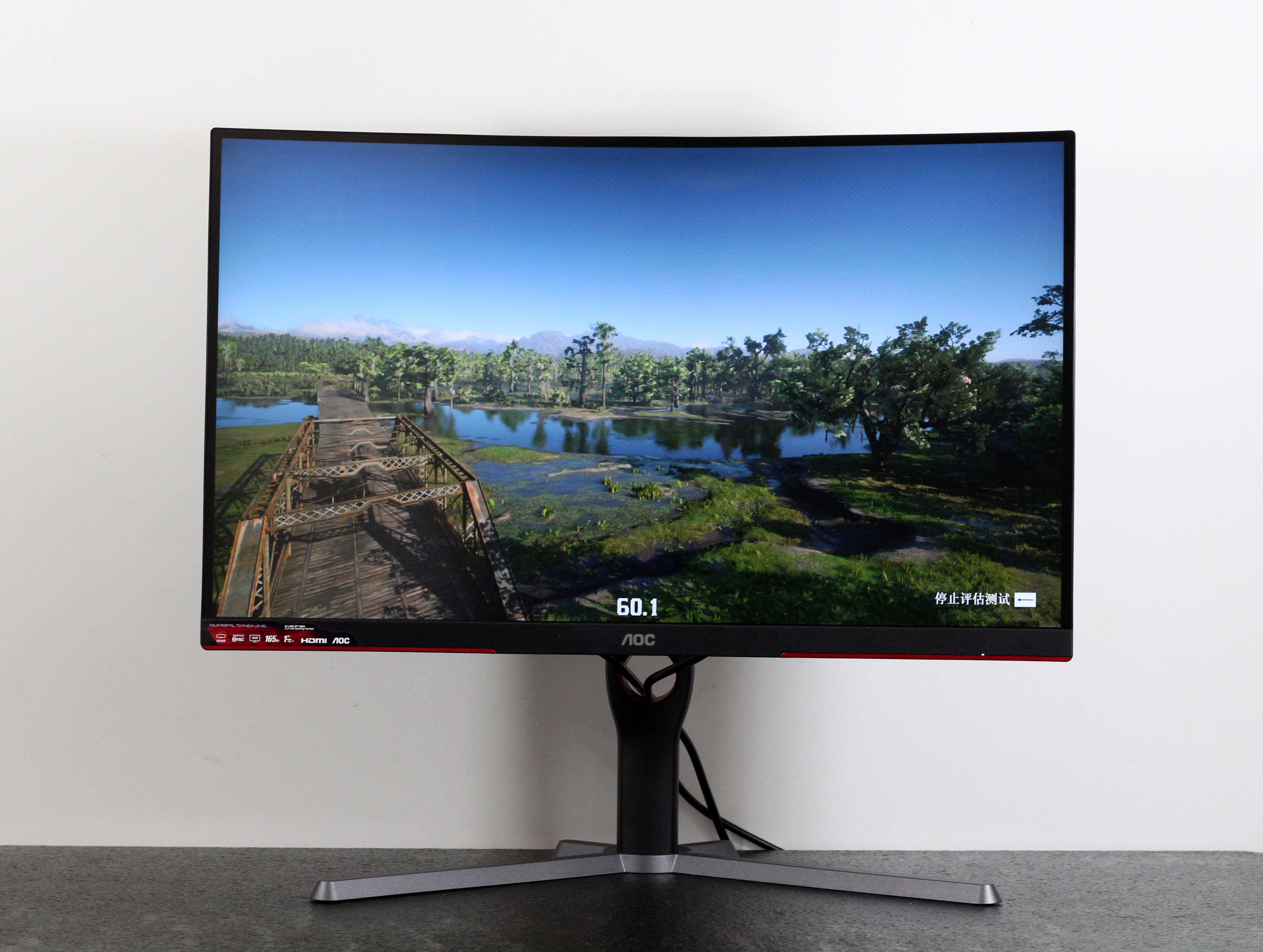 AOC CQ27G3S显示器评测：2K曲面+165Hz，干好新平台的显示活