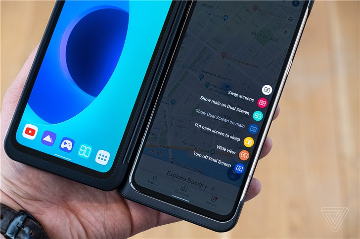 LG V60 ThinQ 5G宣布公布：双屏幕设计方案/骁龙865/5000mAh充电电池