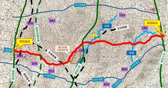 山东建一条高速公路，长192公里，连接两大地市——淄博与临沂