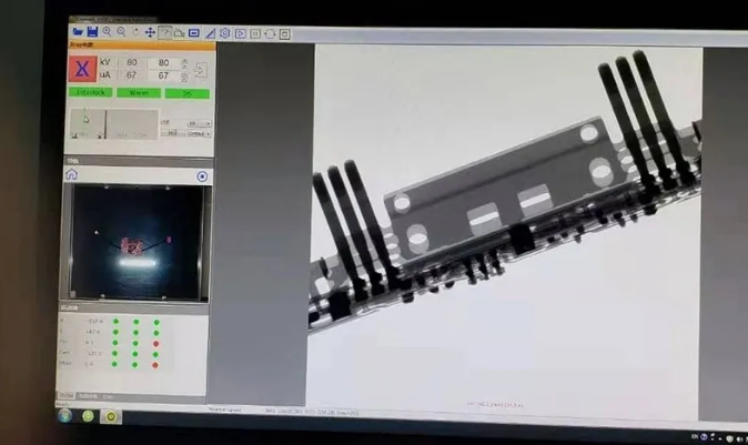 汽车线束在不进行破拆的前提下如何用x-ray进行检测？