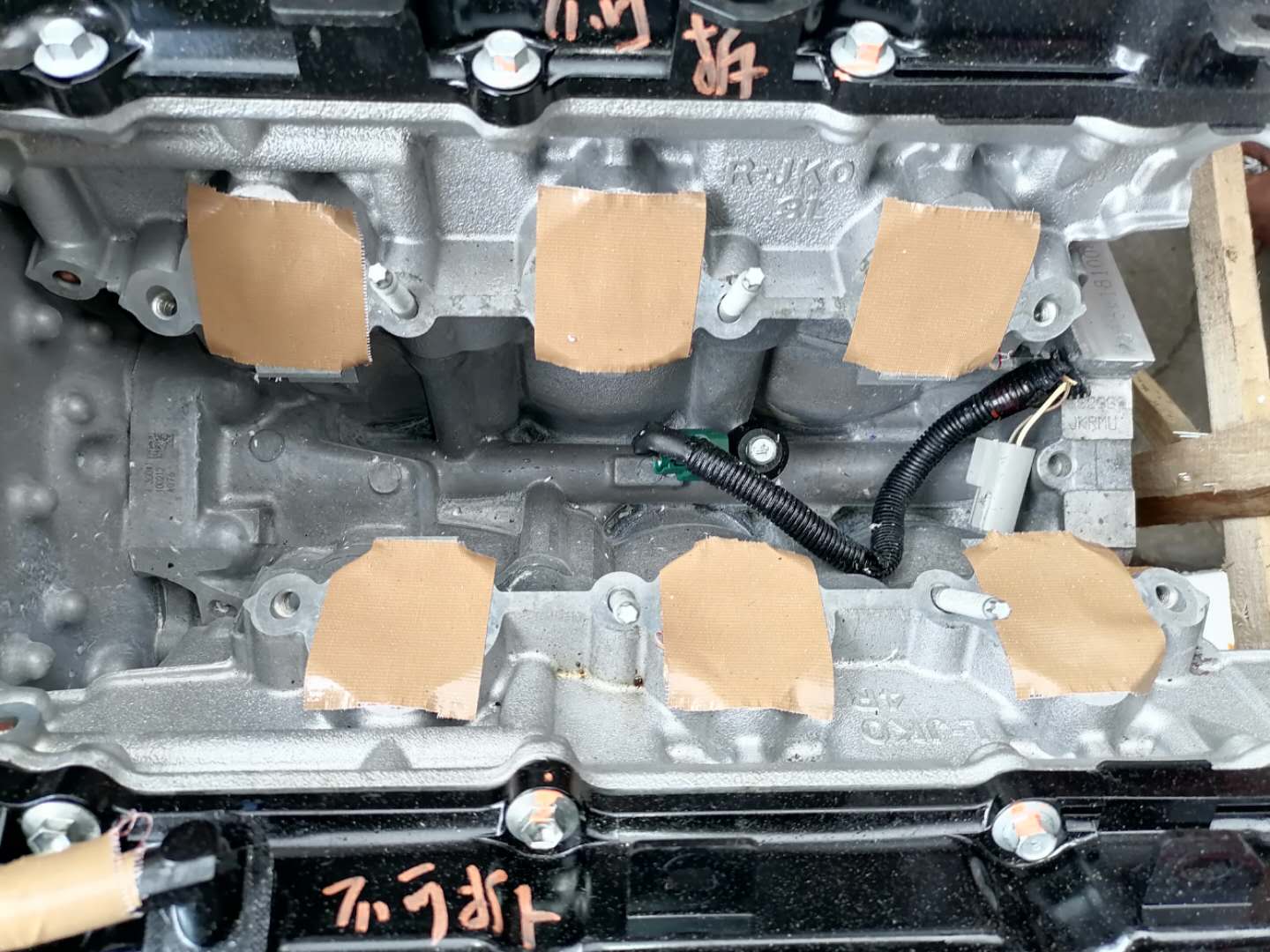 图片[16]_天籁V6 2.5拆车发动机到货 胖哥检查安装测试_5a汽车网