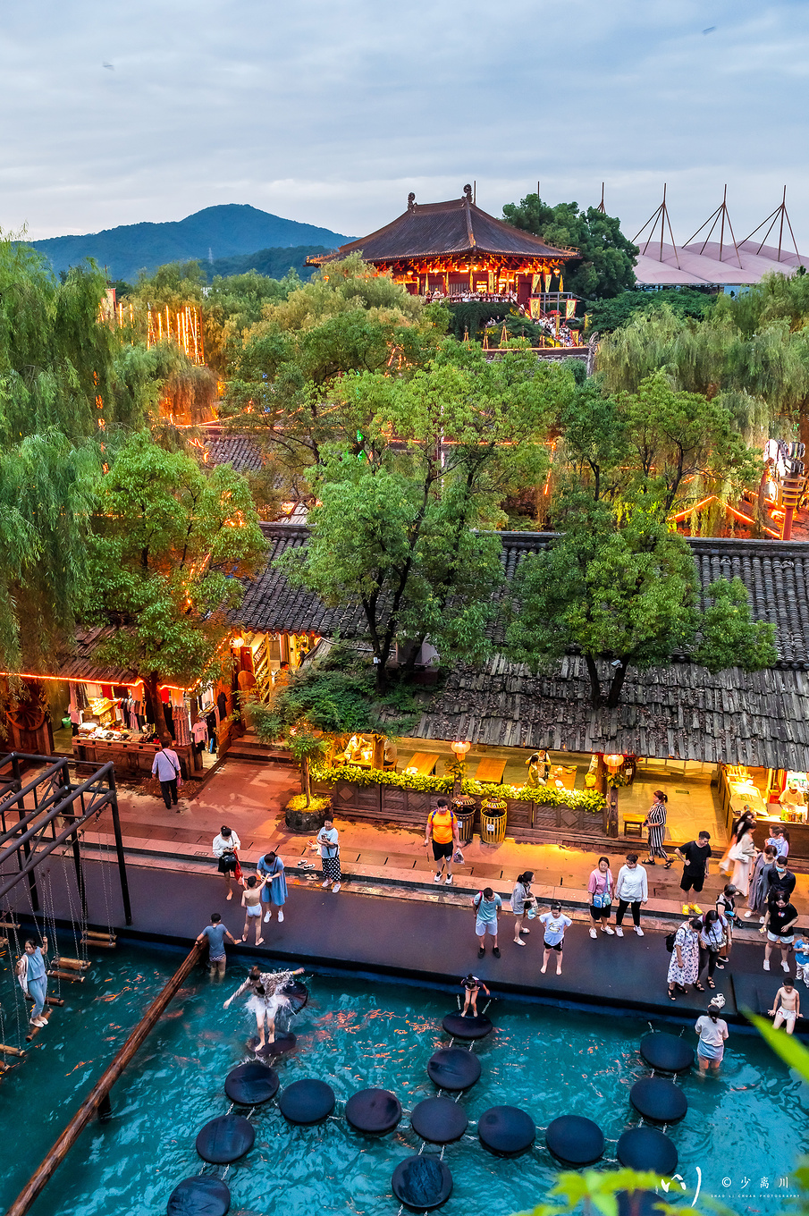 爸爸我们去哪儿带你杭州宋城一日游