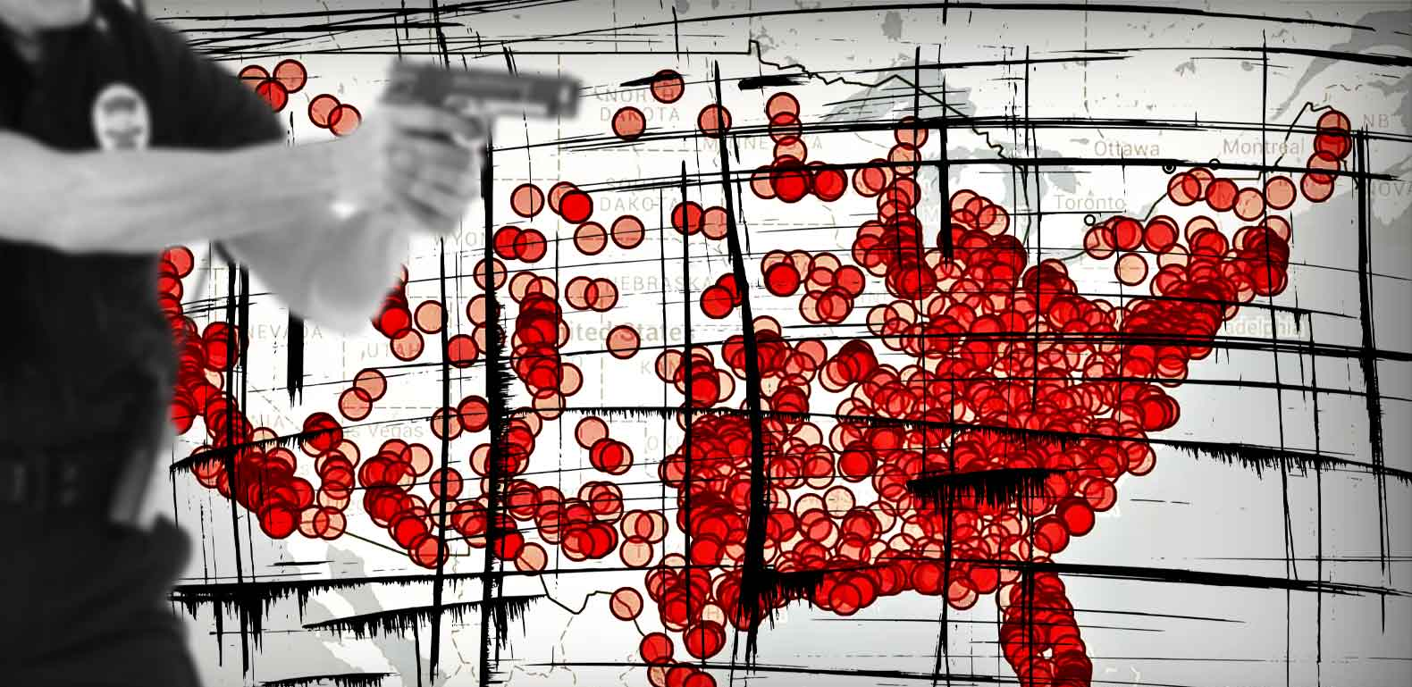 又一個美國黑人被殺，警察從背後開槍，起義軍領導暴動大爆發