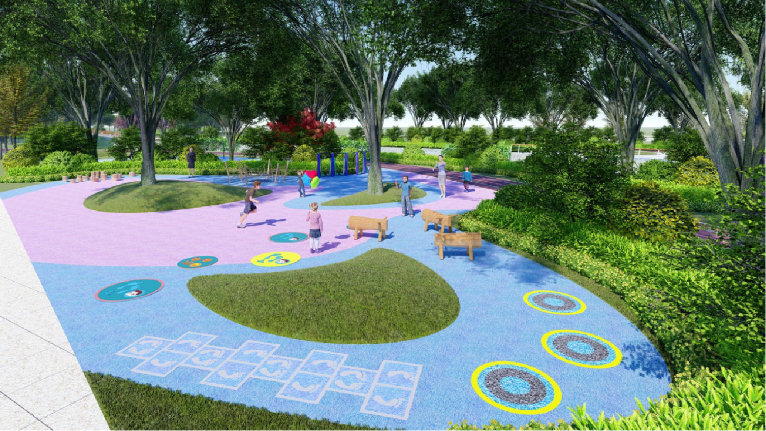 12月完工梓潼公园要来了