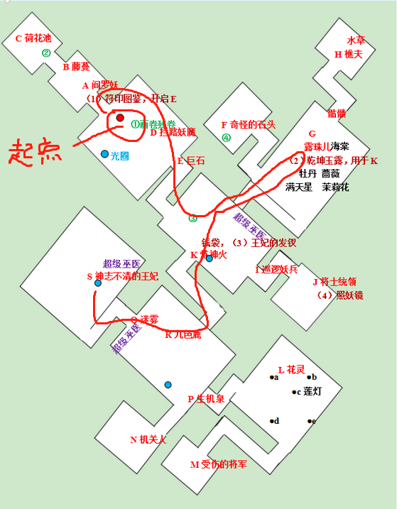 奇遇九色鹿下攻略主线地图支线任务全标注