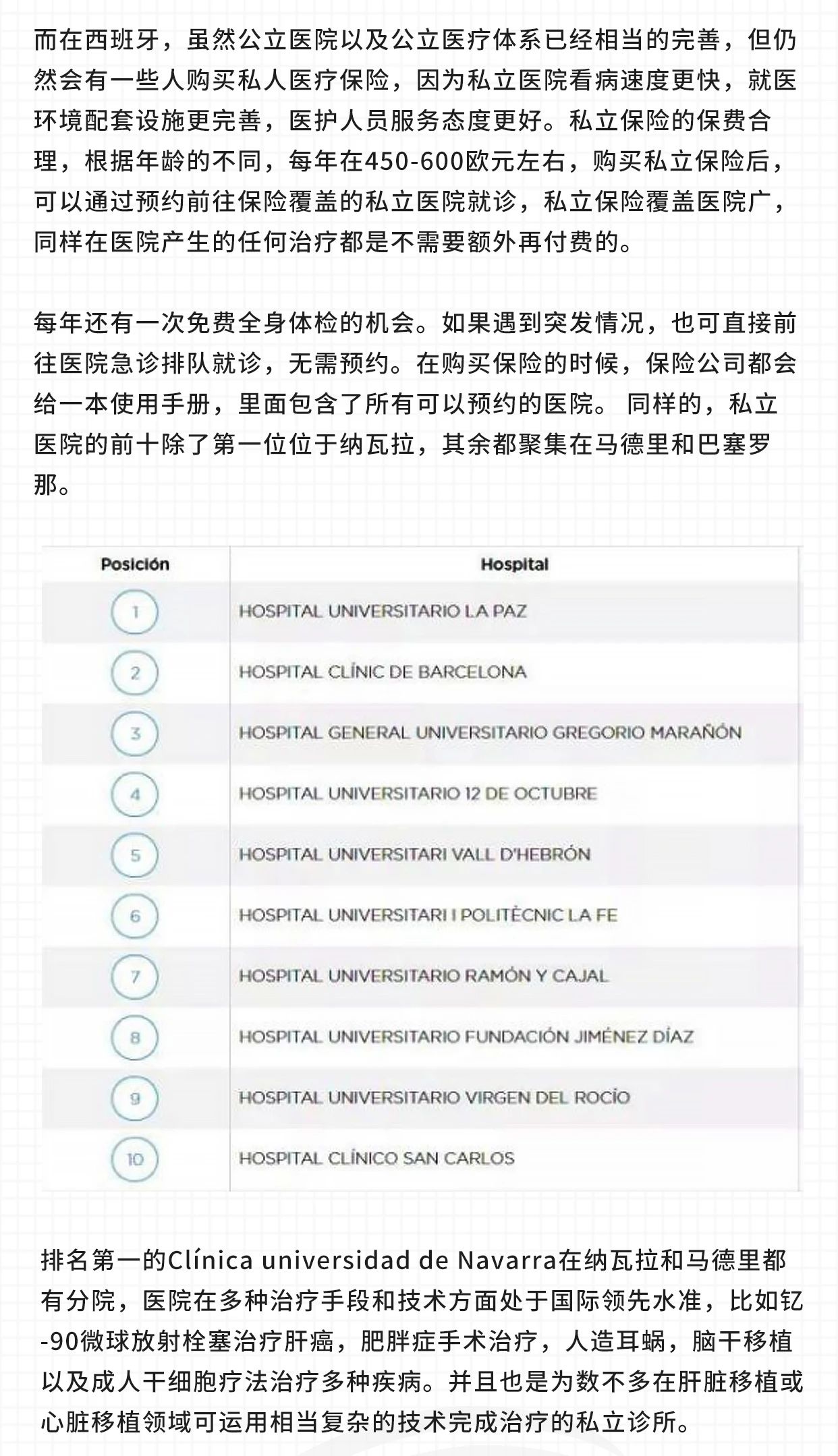 全球领先的西班牙医疗，到底厉害在哪？