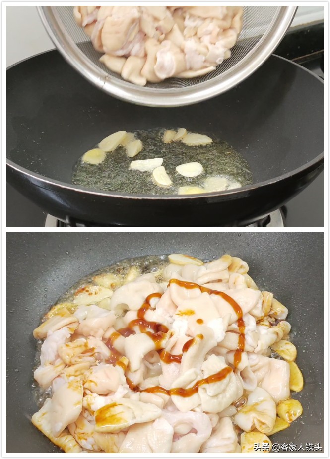 廣東人做肥腸確實好吃，掌握好3步，爽口不韌，孩子也越吃越愛吃