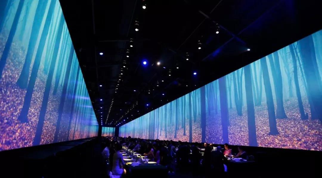 5d holographic projection restaurant, bringing a different way of ...