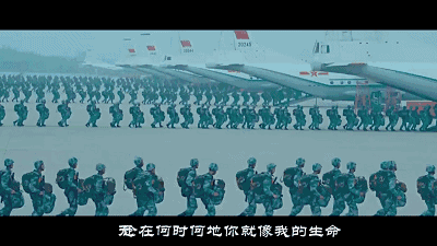 今天，向中国军人致敬！不让英雄流血又流泪
