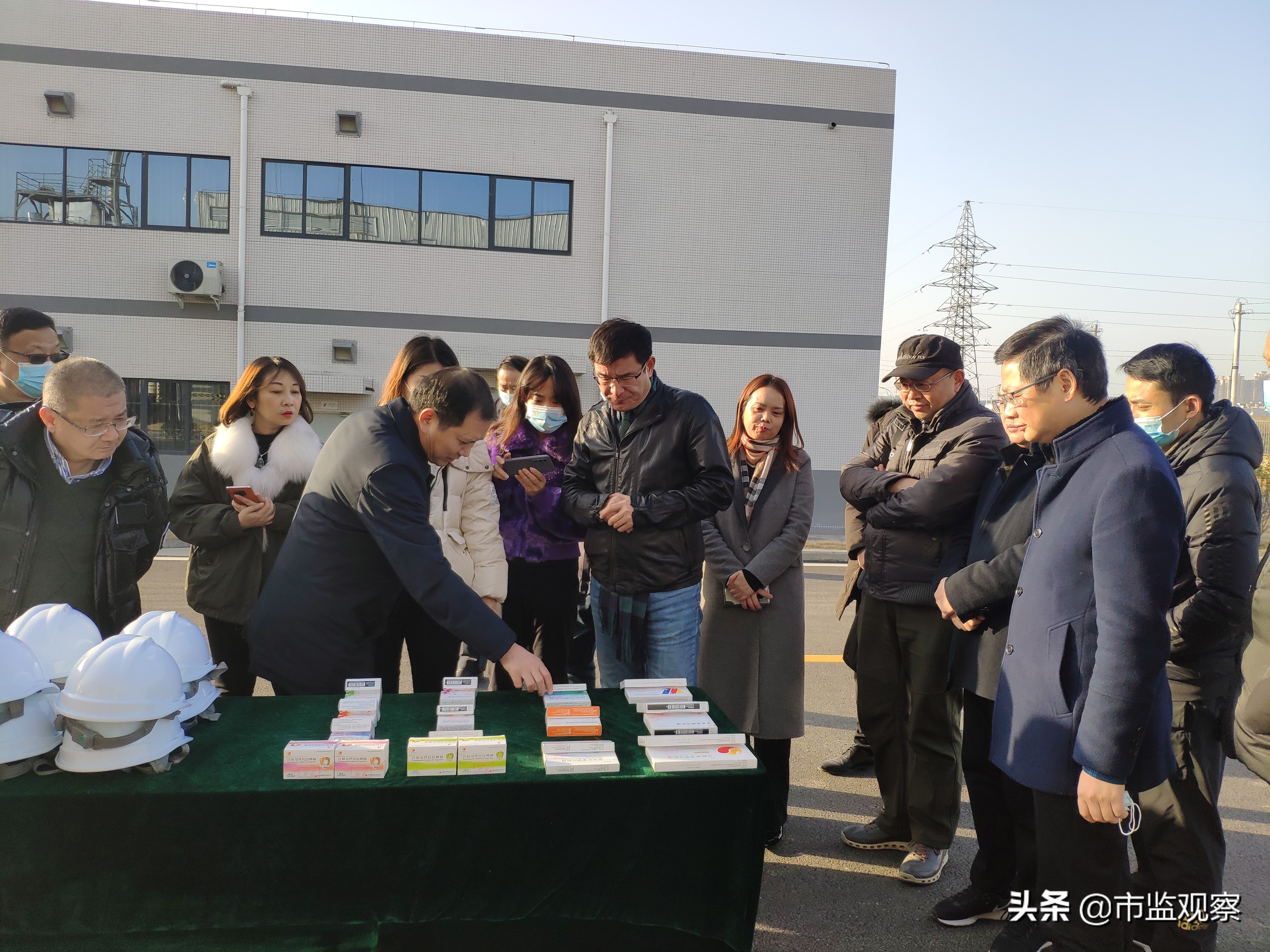 四川省医药行业协会调研组赴岳池调研川渝绿色原料药基地建设情况