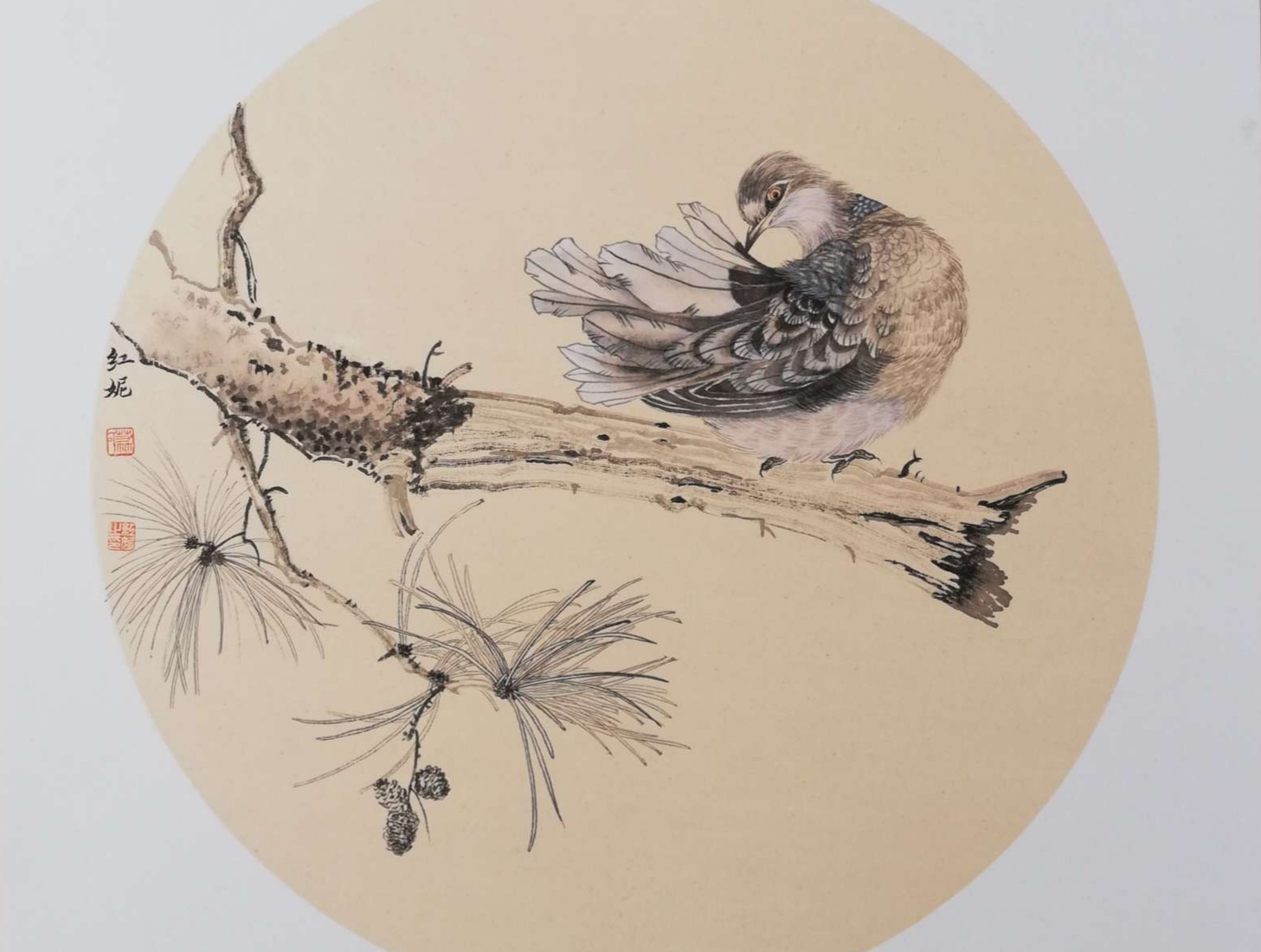 以书入画艺长青——画家荔红妮近作赏析