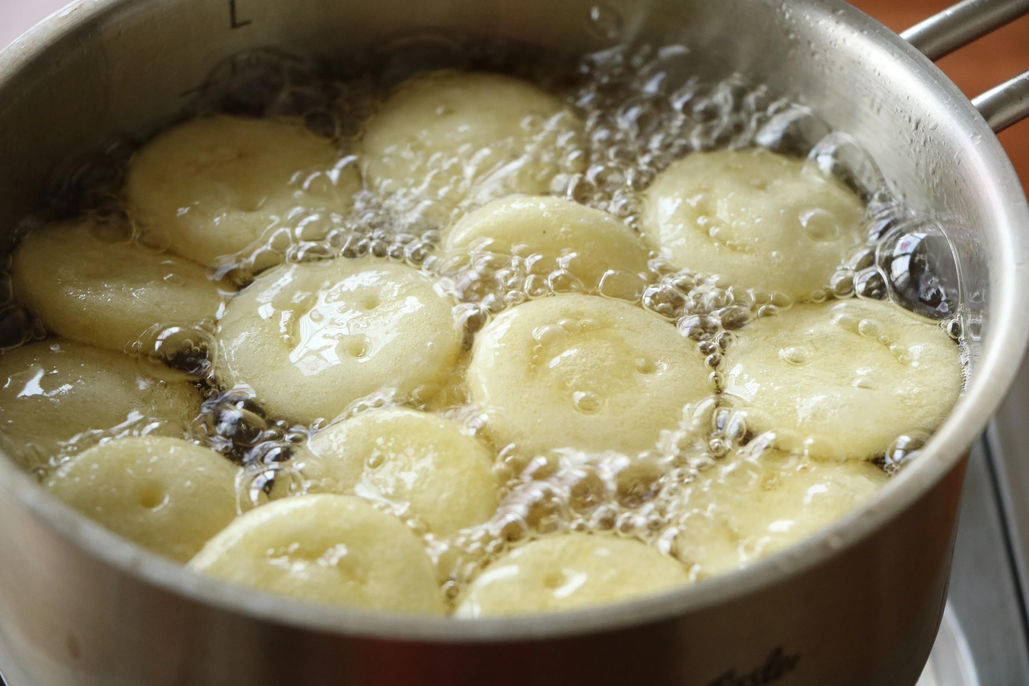 飯店的笑臉土豆，原來是這樣做的，特簡單，一口一個真好吃！