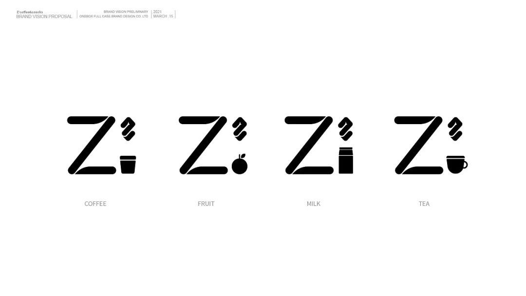 A coffee brand design with "Z" as the super symbol, the simpler, the easier to remember iNEWS