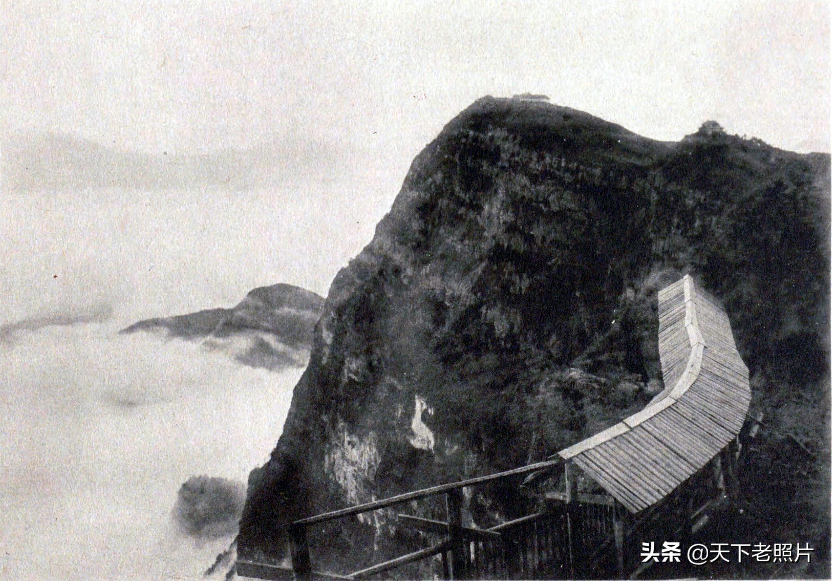 1920年代四川峨眉山老照片 一览峨眉山百年前的景象