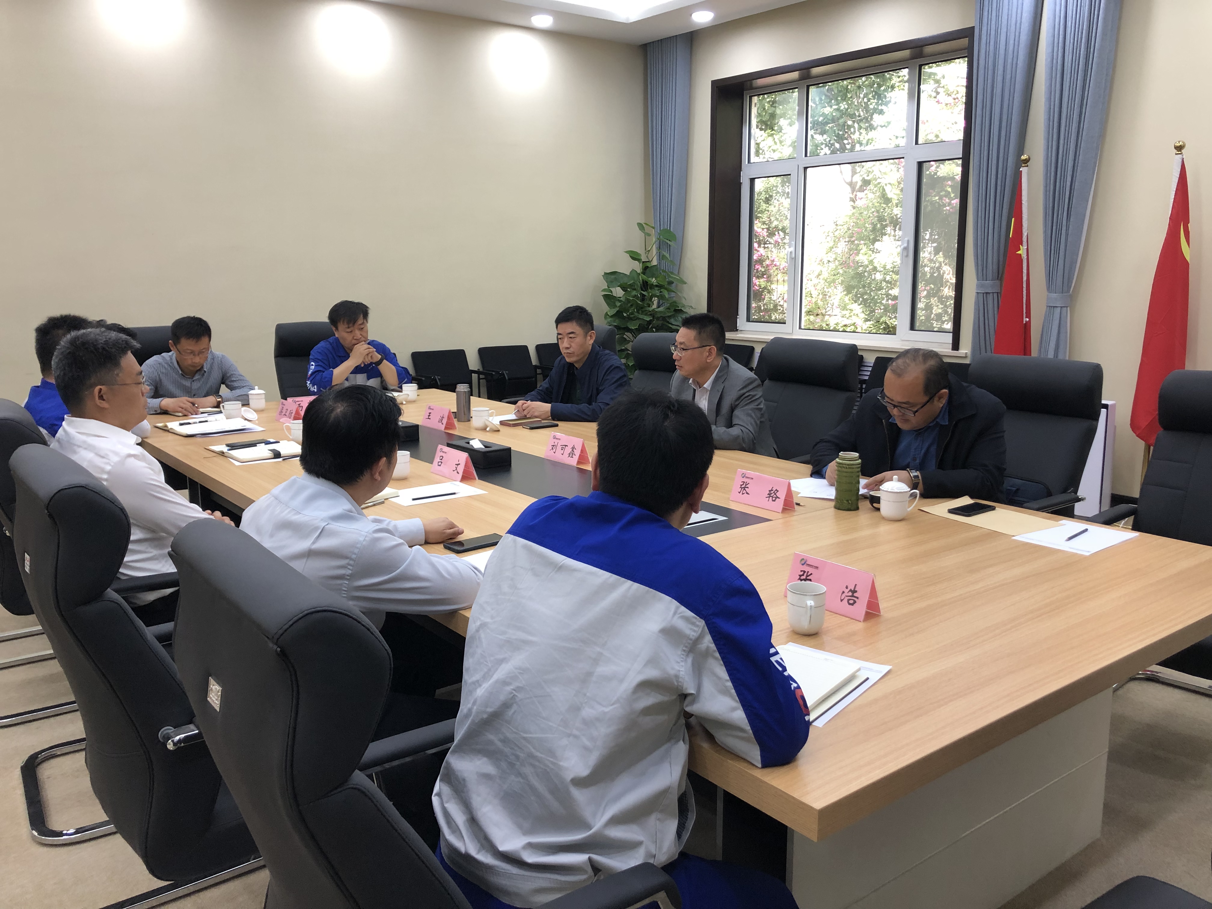 副区长刘可鑫到济南新材料产业园区督导环保工作