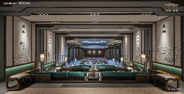 12月30日，建发央玺国风示范区雍容盛放，成都新中式人居