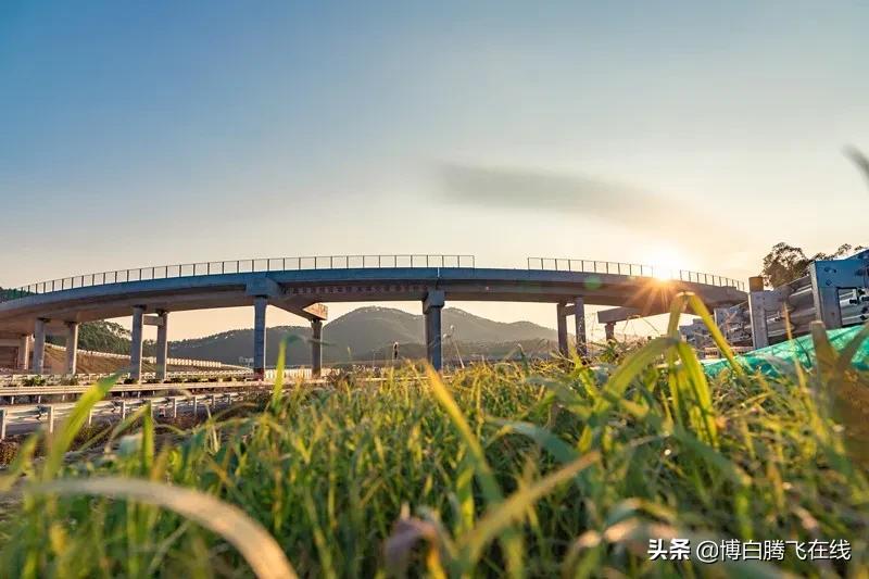 就在今天！博白龙潭首条高速公路项目通车啦