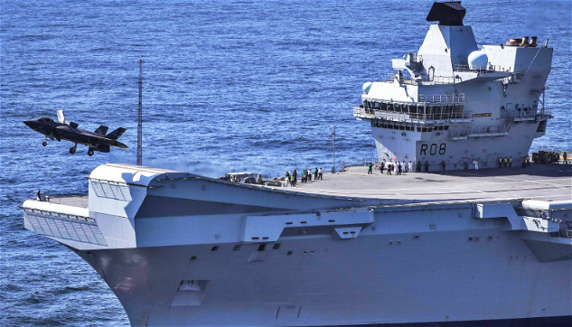 還沒出發就腿軟？ 英航母將部署南海，英媒：或被中國攻擊