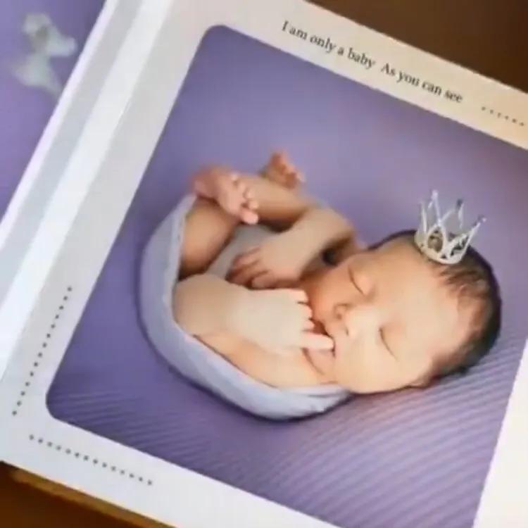 李亞男曬二胎女兒滿月寫真集，小公主清秀甜美，模樣越來越像媽媽