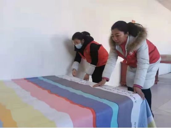 甘肃省民勤县：开展“迎元旦•献爱心”志愿服务活动