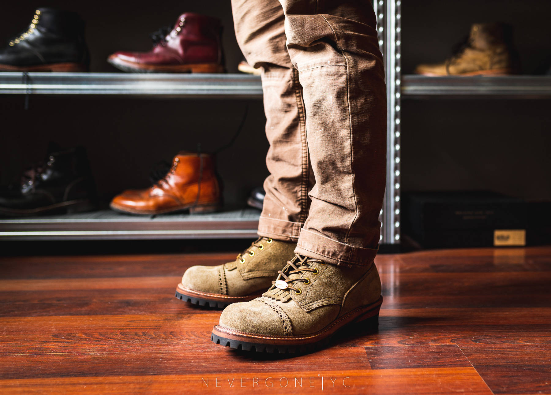 我不是伐木工：日本德永胜也Forester工装靴