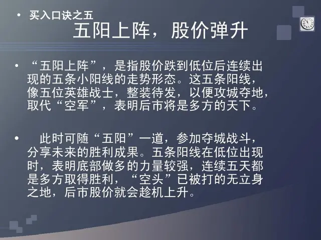 股票口诀图解一（买入口诀）