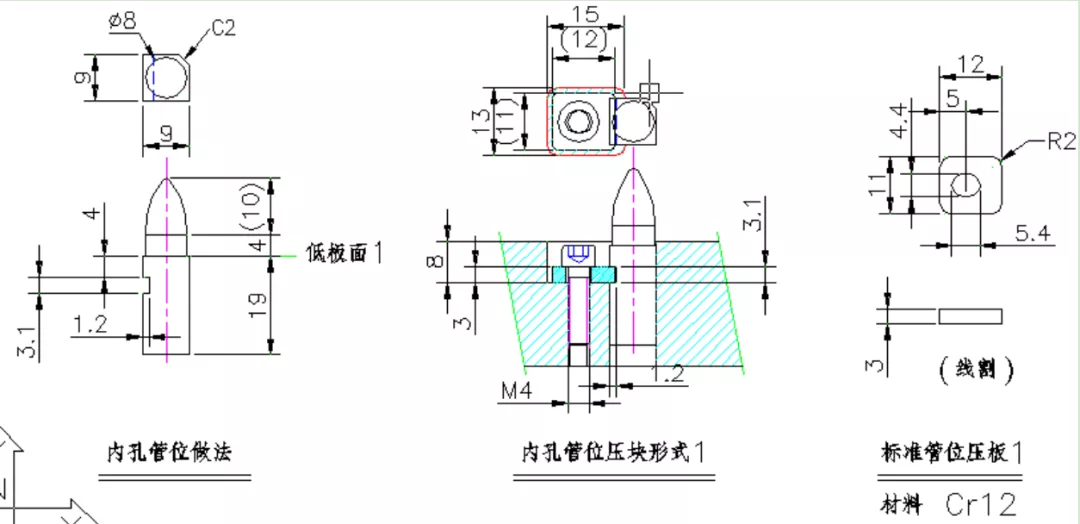 五金冲压模具设计“管位设计标准及弯曲模结构应用原理”很简单！