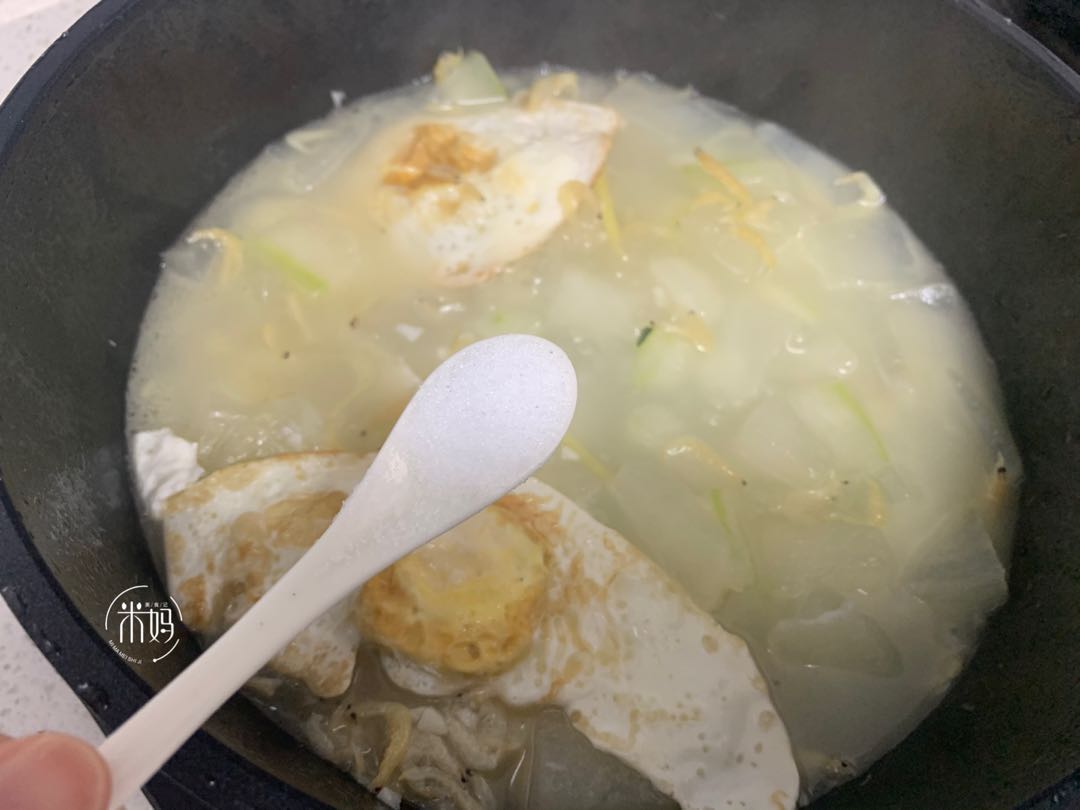 图片[10]-冬瓜虾皮煎蛋汤做法步骤图清热消暑清爽开胃才1块钱1斤-起舞食谱网
