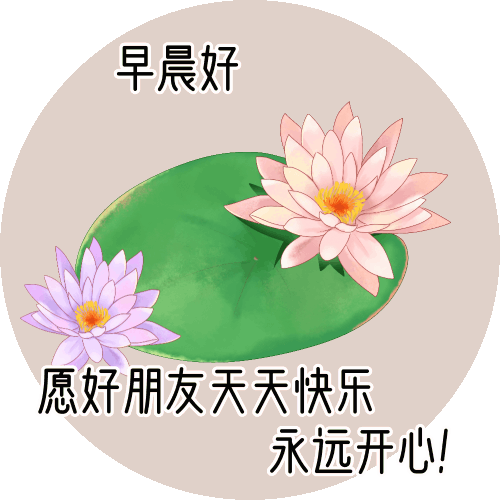 好看的早上好的祝福语图片大全，唯美早上好动态表情包图片