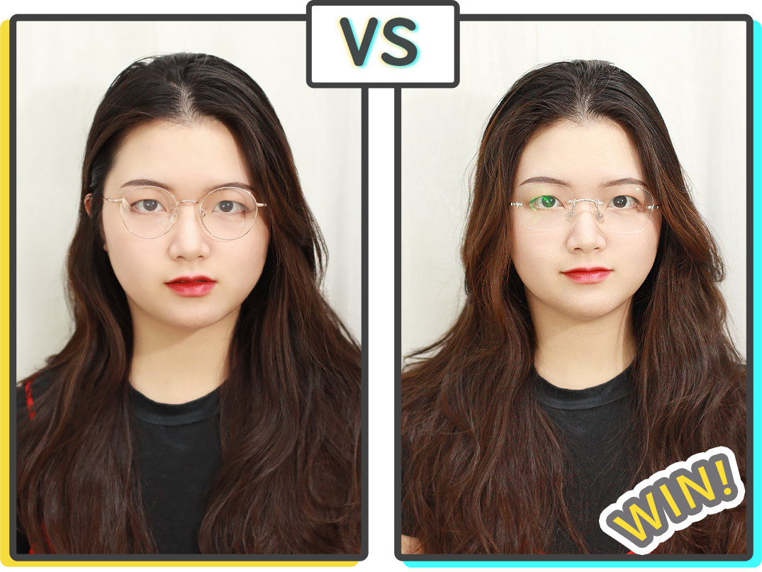 女生長期戴眼鏡與不戴眼鏡，到底有什么區別？