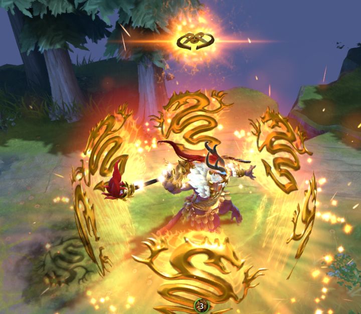 DOTA2饰品穿搭推荐——擎天大圣与伏魔行者