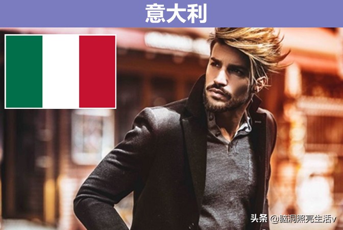 来自世界上10个不同国家，对于“美男”存在的有趣标准